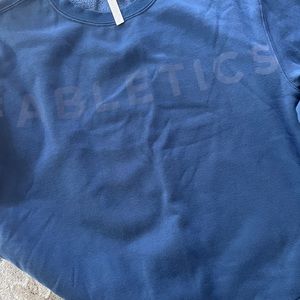 Fabletics  blue fleece lined sweatshirt